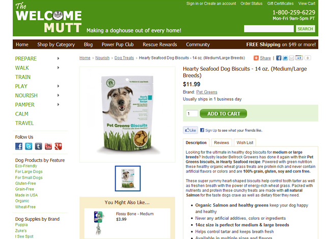 Product Page