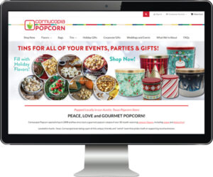 Cornucopia Popcorn Website Design
